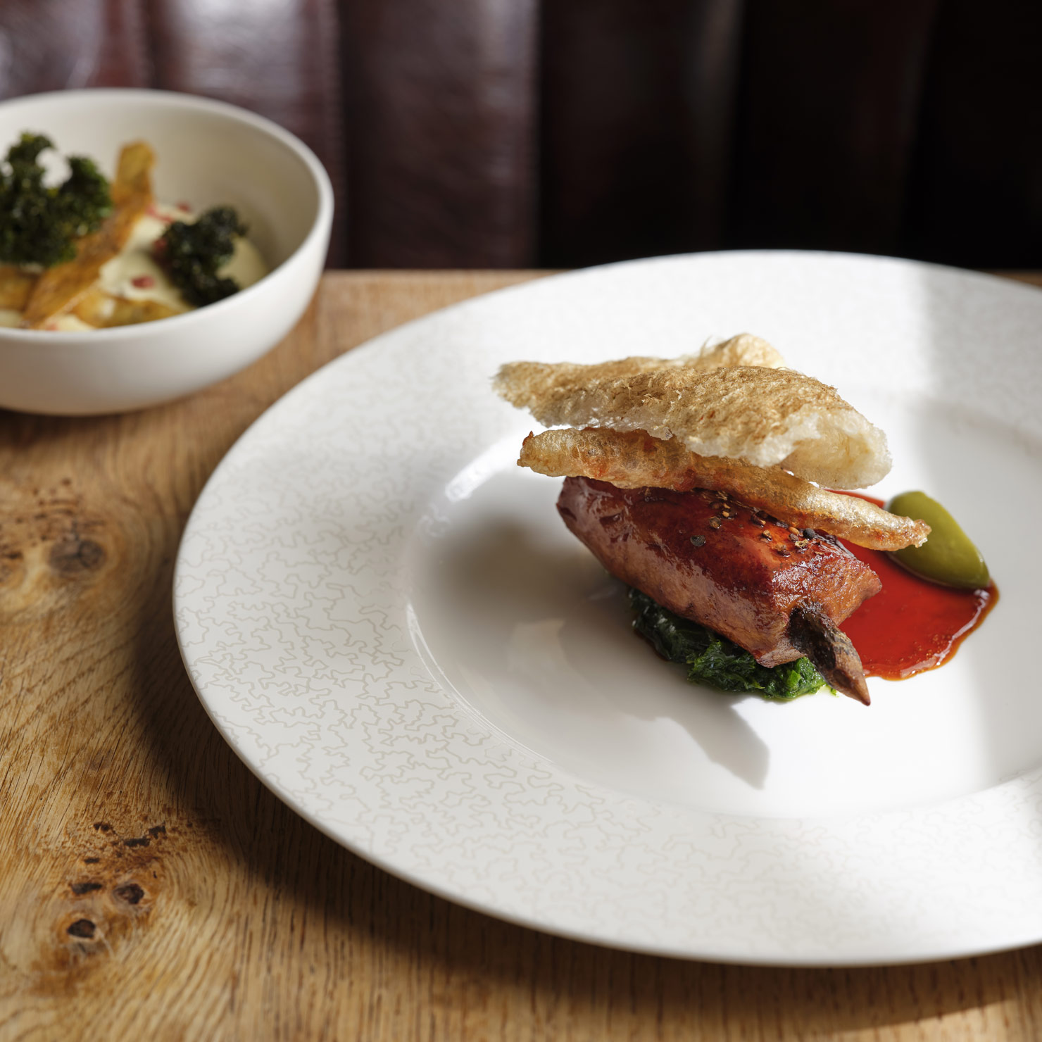 Dinner plate dining